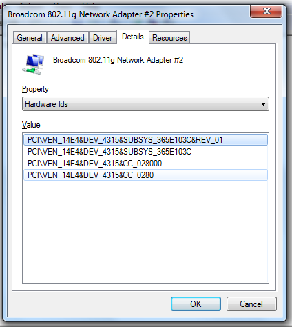 broadcom 802.11 wireless drivers